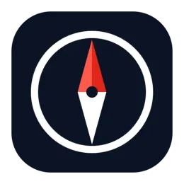 Online Compass illustration