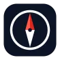 Online Compass illustration